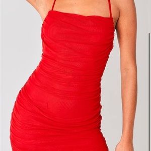 S RED DRESS